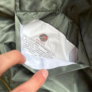 Olive Green Men's bomber